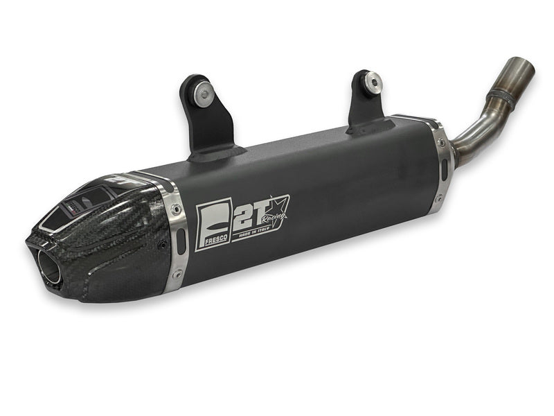 FRESCO Carby Einddemper zwart aluminium/carbon eindkap