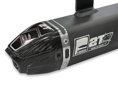 FRESCO Carby Einddemper zwart aluminium/carbon eindkap