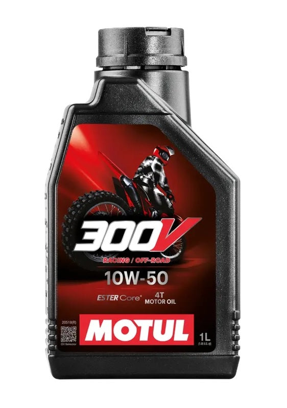 MOTUL 300V Factory Line Off-Road Racing 4T Motorolie - 10W50 1 L