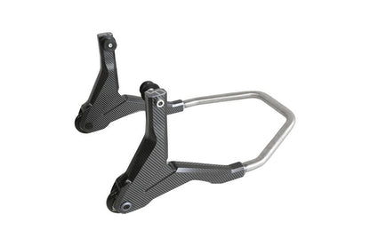LIGHTECH Achterste paddockstand met rollen - Carbon