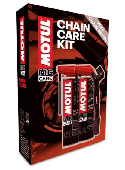MOTUL Road Chain Care Kit (C1+C2+Brush)-- 6 kits
