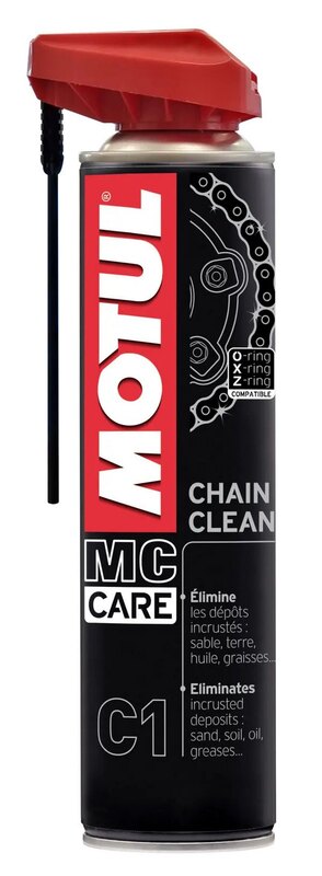 MOTUL Road Chain Care Kit (C1+C2+Brush)-- 6 kits