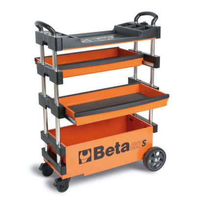 BETA Inklapbare gereedschapswagen + 100 Beta gereedschappen