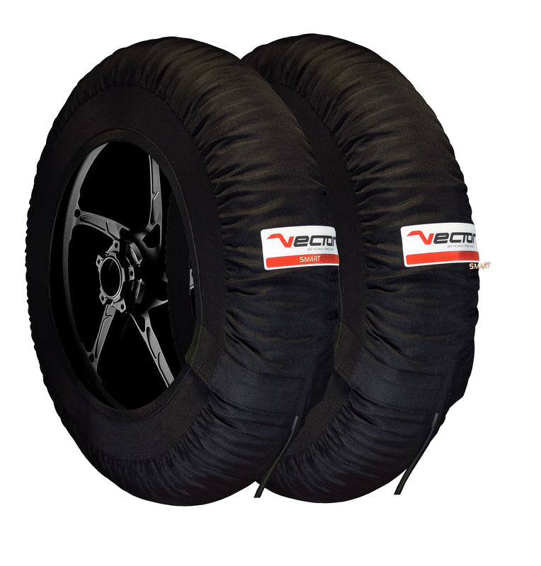 VECTOR Tire Warmers Self-regulating 80 ºC – SMART – 110/120-17 – MOTO3 – 125GP