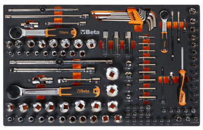 BETA RSC24/8 Gereedschapswagen met 8 laden + assortiment van 445 gereedschappen