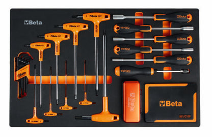 BETA RSC24/8 Gereedschapswagen met 8 laden + assortiment van 445 gereedschappen