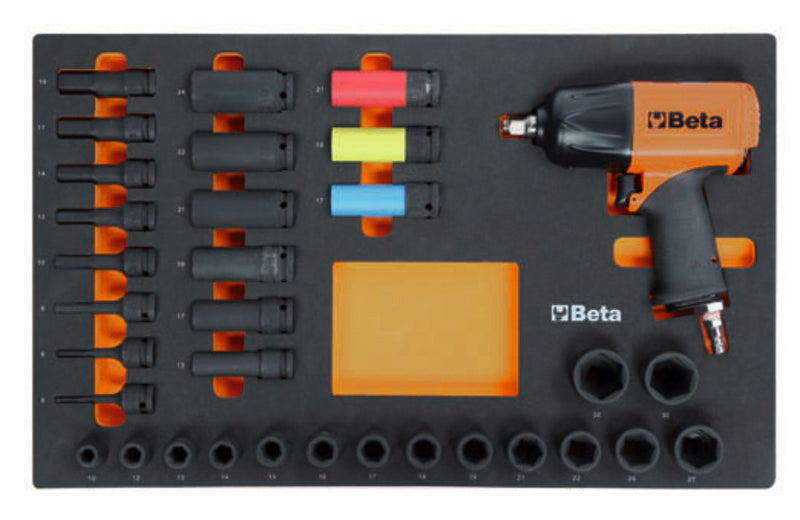 BETA RSC24/8 Gereedschapswagen met 8 laden + assortiment van 445 gereedschappen