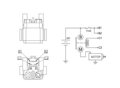 TECNIUM BY DZE Starter relais