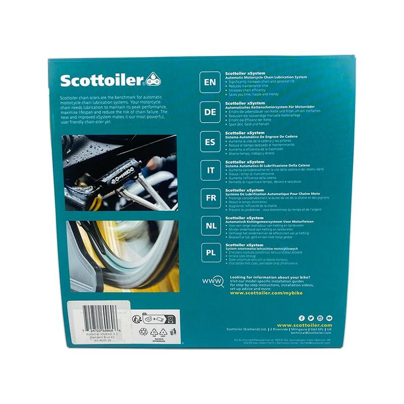 SCOTTOILER xSystem 3.0 + 250ml High Temperature Red (20-40°C)