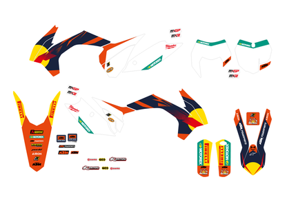 BLACKBIRD Replica Compleet stickerset
