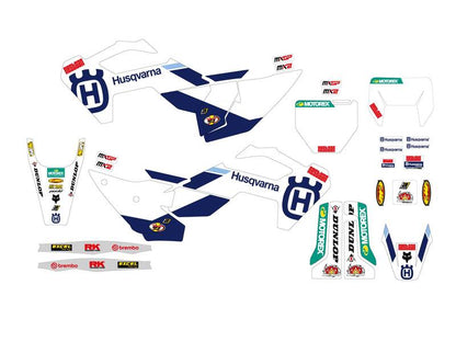 BLACKBIRD Replica Complete Graphic Kit