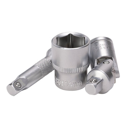 DRAPER HI-TORQ® Metrische doppen- en bitset - 1/4" Sq. Dr. - 40 stuks