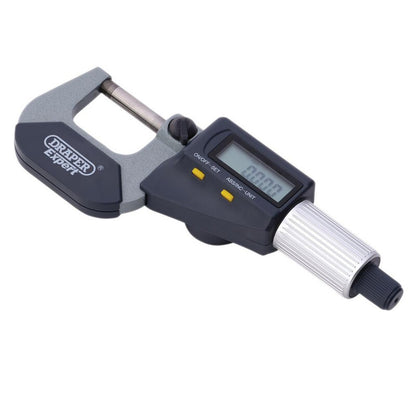 DRAPER Expert Digital External Micrometer - 0-25mm