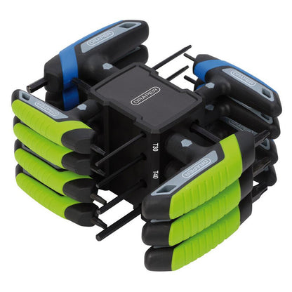 DRAPER TX-STAR® Metrische T-greep inbussleutelset