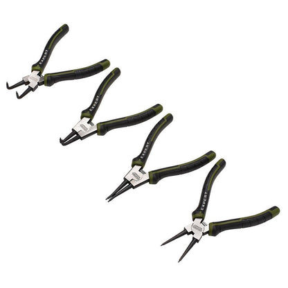 DRAPER Borgringtangenset - 180 mm - 4 stuks