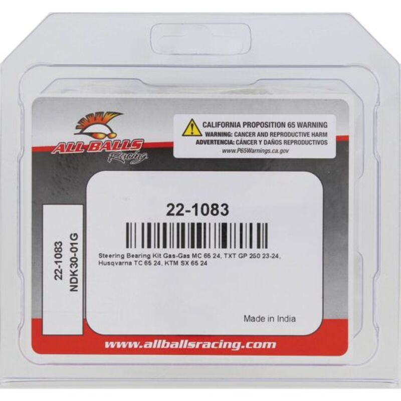 ALL BALLS Lagerset stuurkop