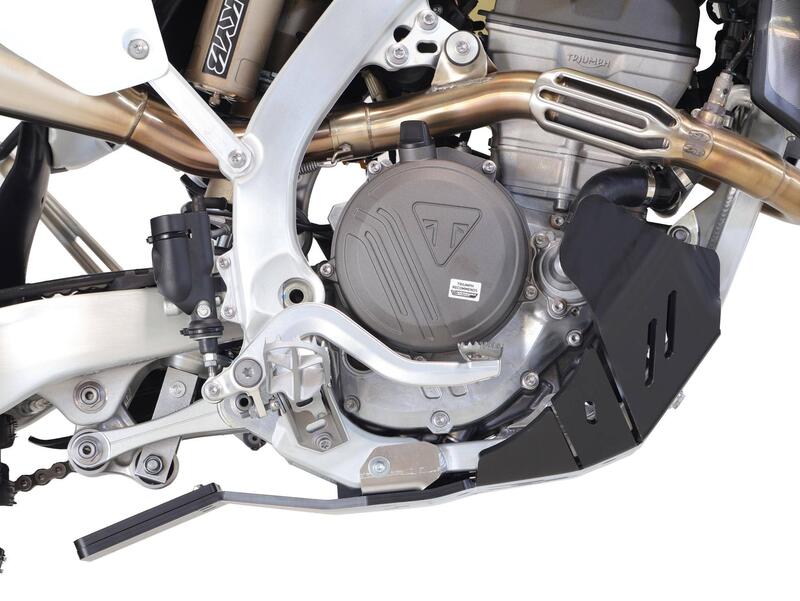 AXP Xtrem Skid Plate with Suspension Linkage Protection - HDPE 8mm