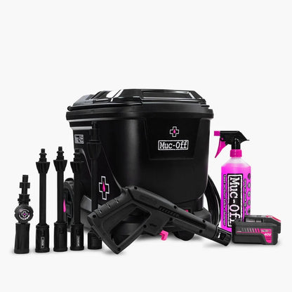 MUC-OFF Mobile Pressure Washer Motorcycle Bundle