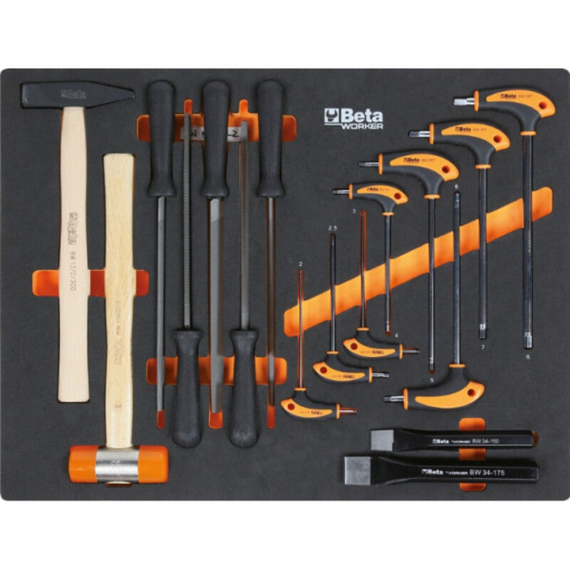 Werkplaatsinrichting C45PRO 2.0 X met assortiment van 268 universele gereedschappen