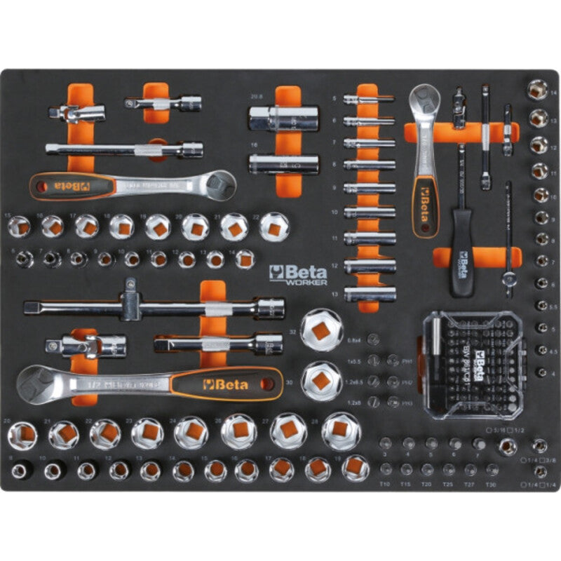 Werkplaatsinrichting C45PRO 2.0 X met assortiment van 268 universele gereedschappen
