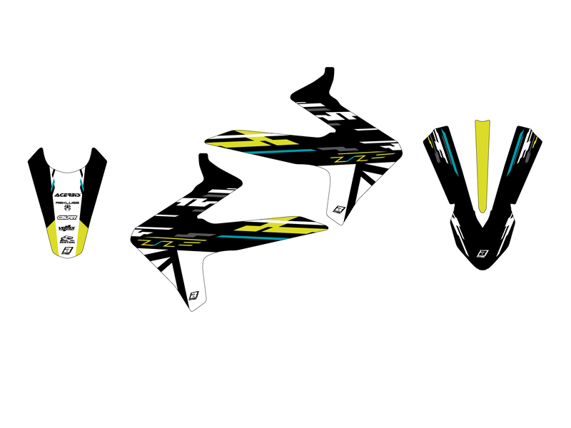 BLACKBIRD Dream Graphic 5 Stickerset - Chrome EFX Version