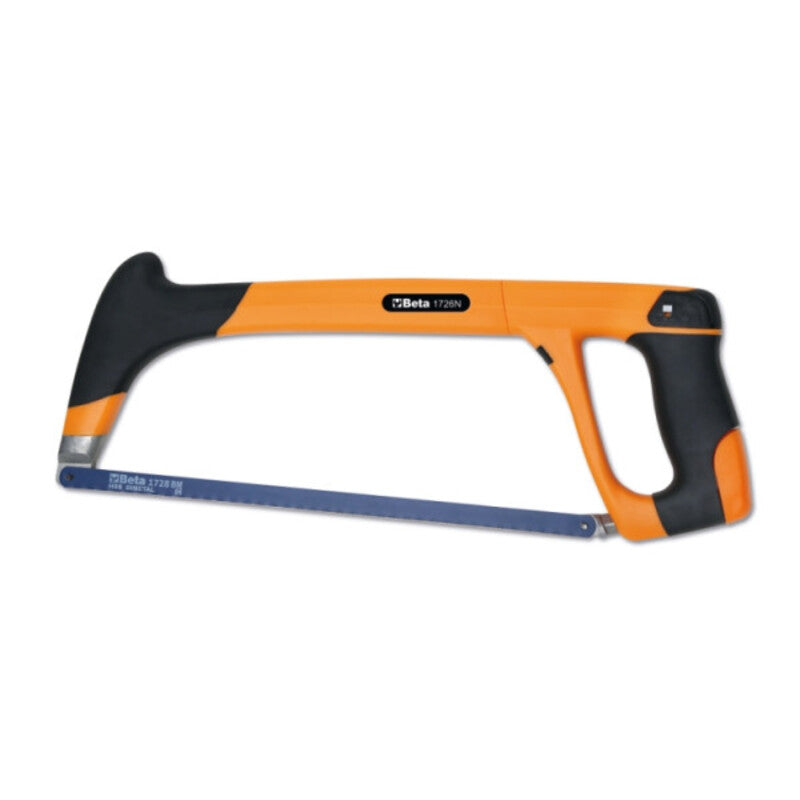 BETA TOOLS Hacksaw Frame - Blade attachment system in handle