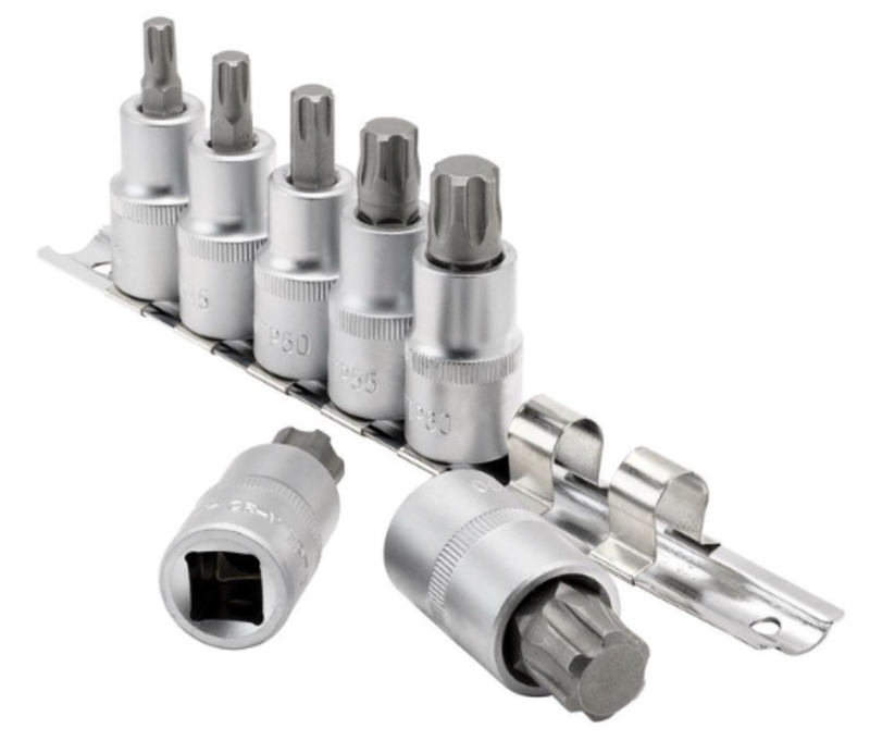 DRAPER Expert TX-STAR Plus Torx Dopsleutelbitset 1/2" – 7 stuks