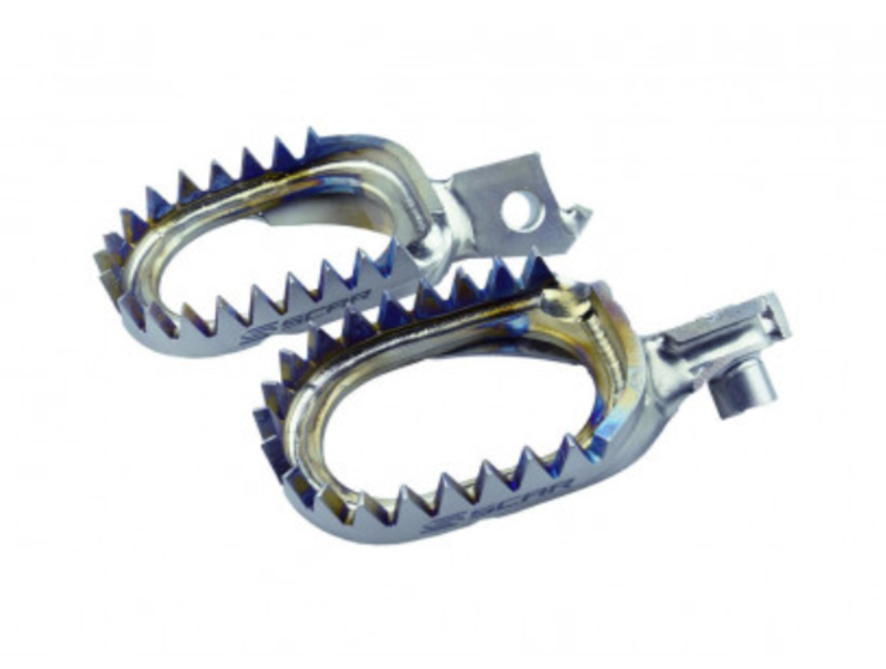 SCAR Anti-Mud Footpegs Titanium