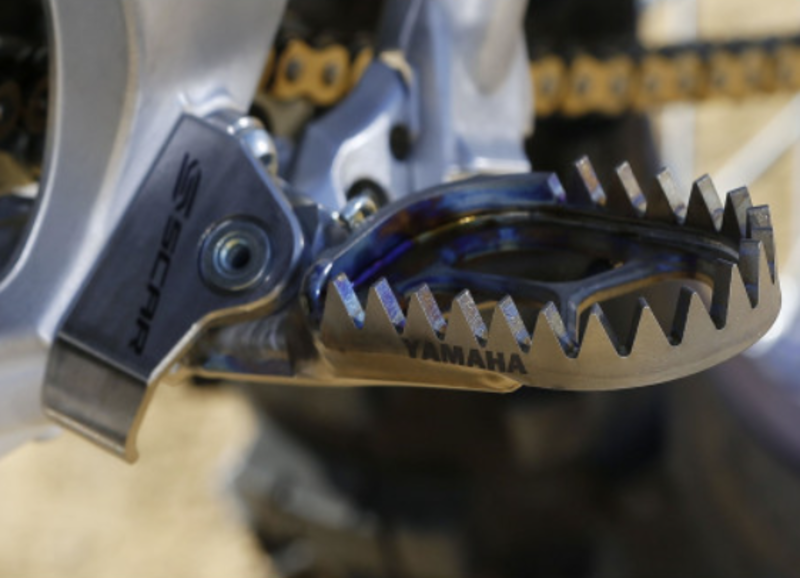 SCAR Foot Pegs Brackets Titanium