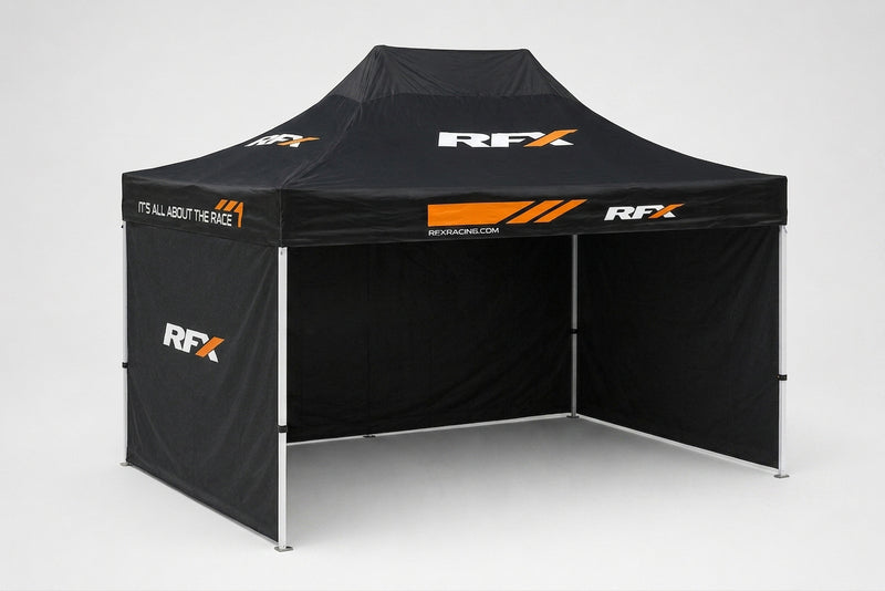 RFX Home Track paddocktent 4,5 x 3 m met 3 afneembare zijpanelen