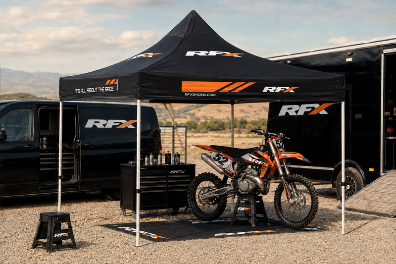 Tentzijwand zonder deur RFX Home Track 4,5 m