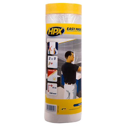 HPX Easy Mask Fine Line Masking Tape - 550 X 33mm