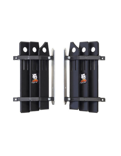 AXP Xtrem Radiatorbeschermers – HDPE 8 mm – Zwart