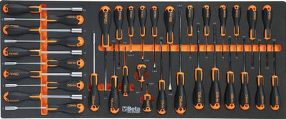BETA Gereedschapswagen XL met 7 laden + assortiment 418 gereedschappen