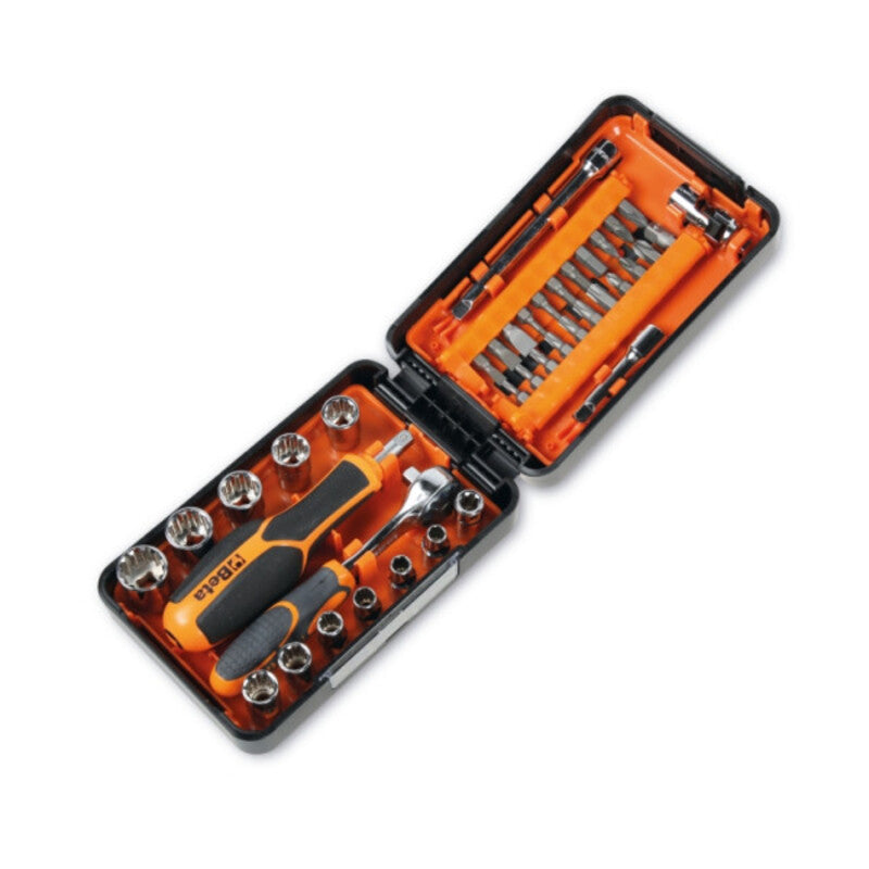 BETA Assortiment van 11 doppen / 21 bits / 7 accessoires