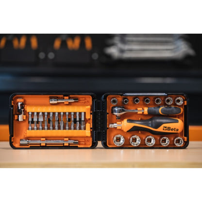 BETA Assortiment van 11 doppen / 21 bits / 7 accessoires