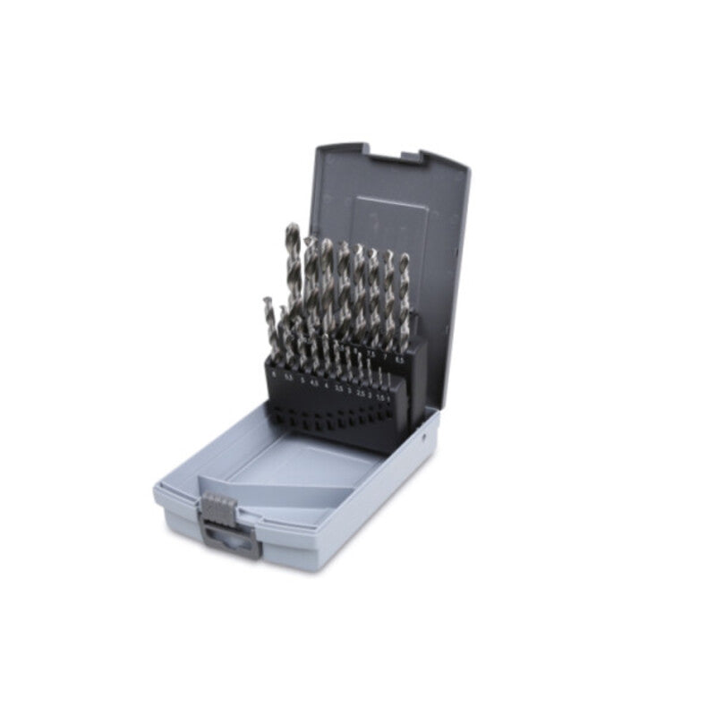 BETA Set gepolijste geslepen boren – 19 stuks