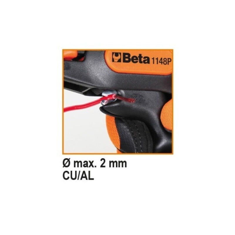 BETA 1148P Draadstriptang met knipmechanisme