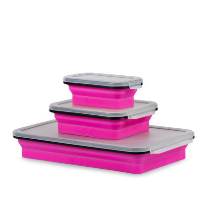 MUC-OFF Opvouwbare magnetische bakjes van siliconen