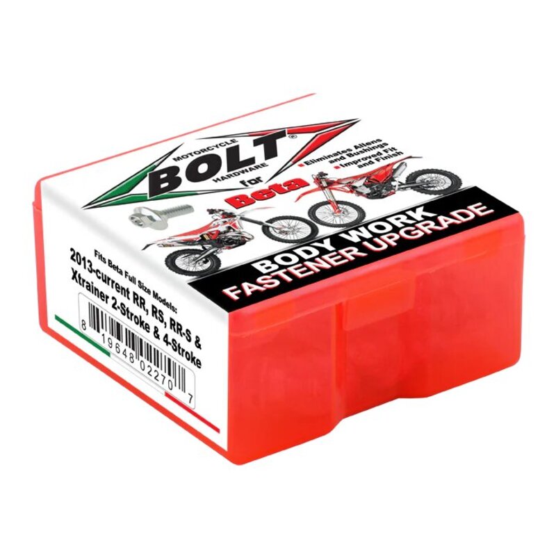 BOLT Body Work Fastener Kit for Beta
