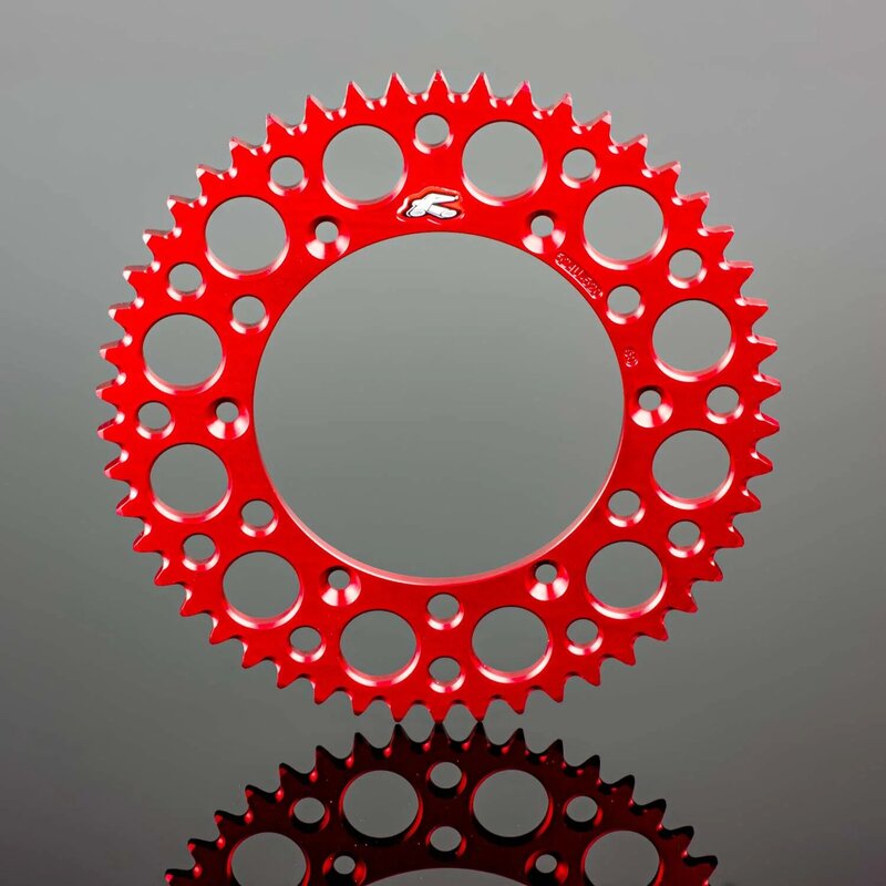 RENTHAL Alu Self Cleaning Rear Sprocket - 520