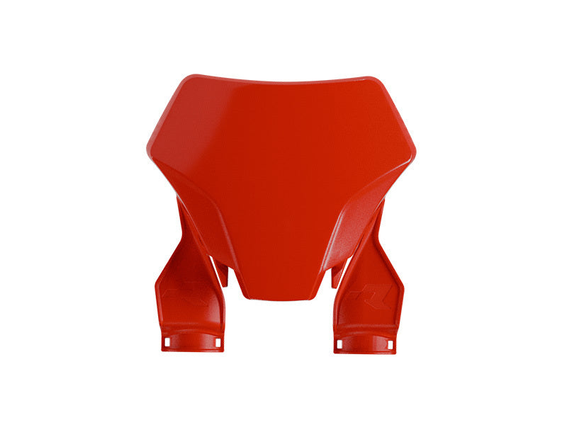 RACETECH Front Number Plate - Red
