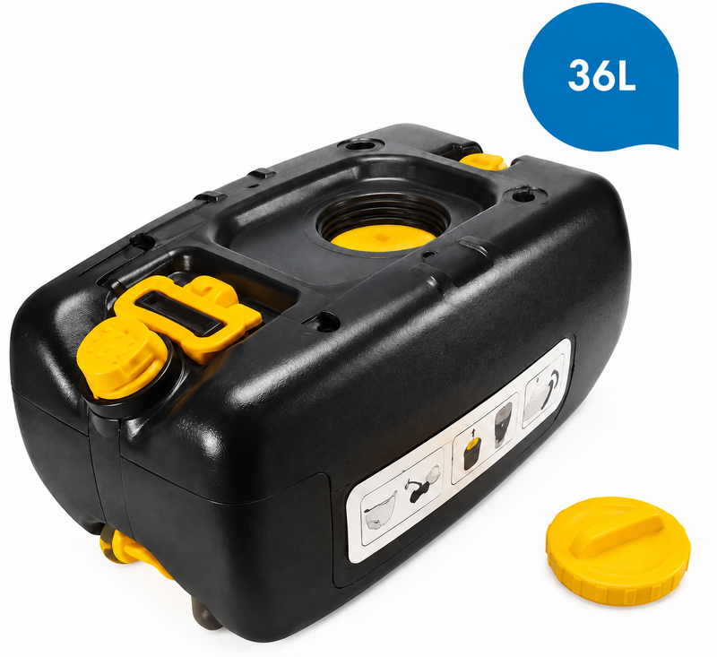 BIKE LIFT Olie opvangbak met wielen ECO-T36 – 36 L
