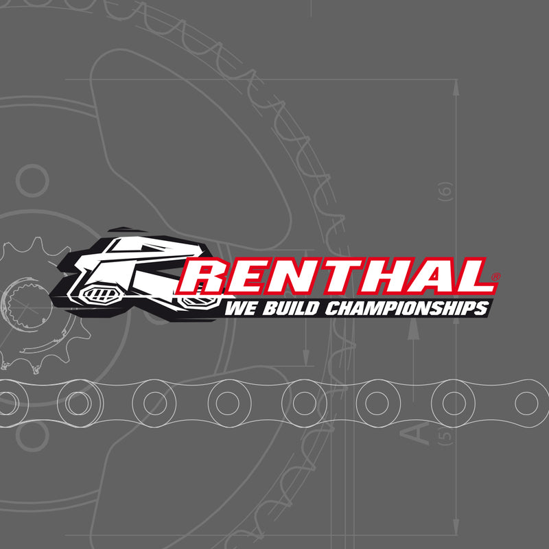 RENTHAL Chain Kit 420R1 13/51 Standard - Ultra-Light Self-Cleaning Rear Sprocket