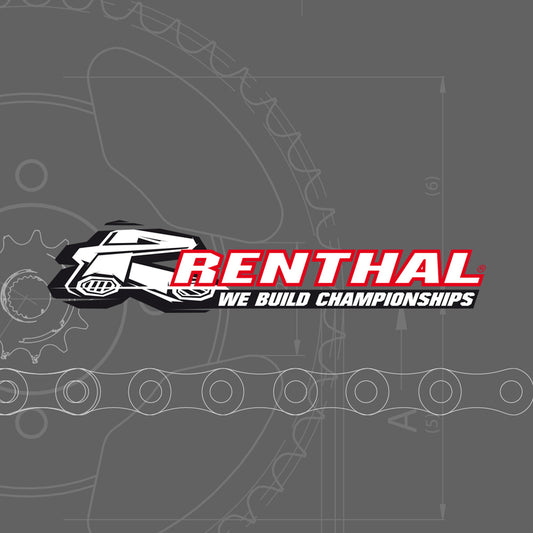RENTHAL Chain Kit 520R1 13/51 Standard - Ultra-Light Self-Cleaning Rear Sprocket
