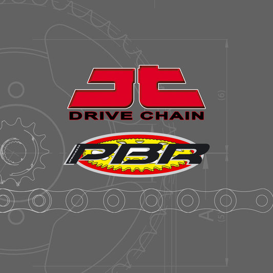 JT/PBR Chain Kit 520HDS 13/51 Standard - Ultra-Light Rear Sprocket