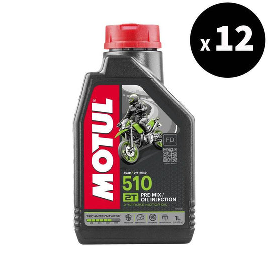 MOTUL 510 2T Motor Oil - 1L x12 