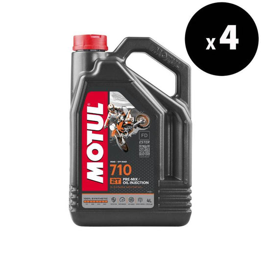 MOTUL 710 2T Motor Oil - 4L x4