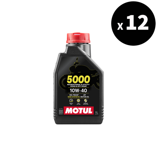 MOTUL 5000 4T Motor Oil - 10W40 1L x12 