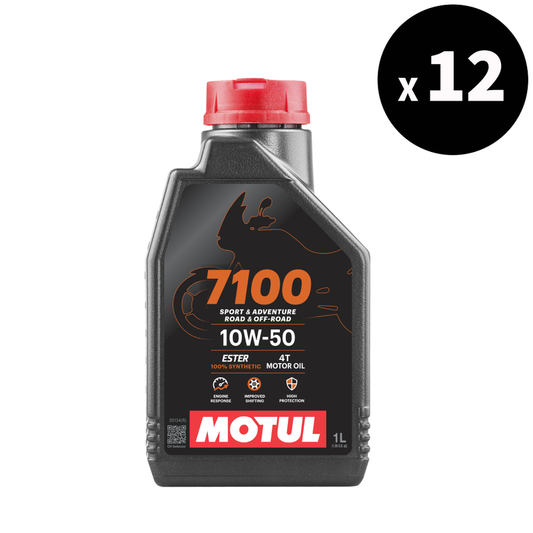 MOTUL 7100 4T Motor Oil - 10W50 1L x12